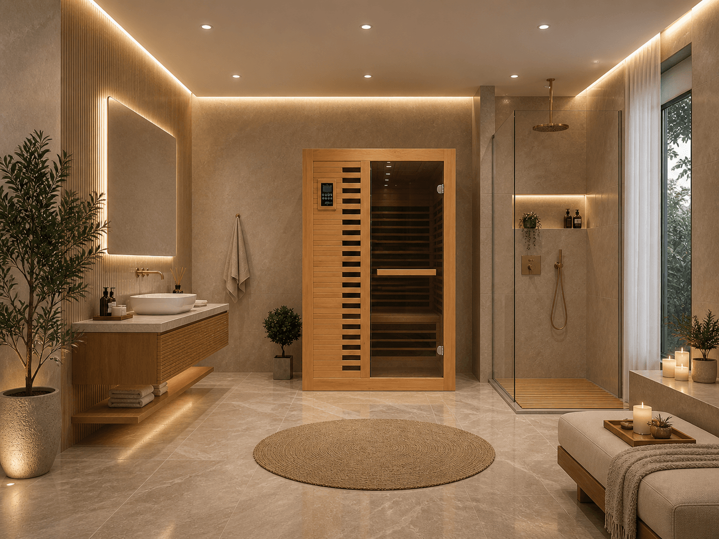 Indoor Infrared Saunas